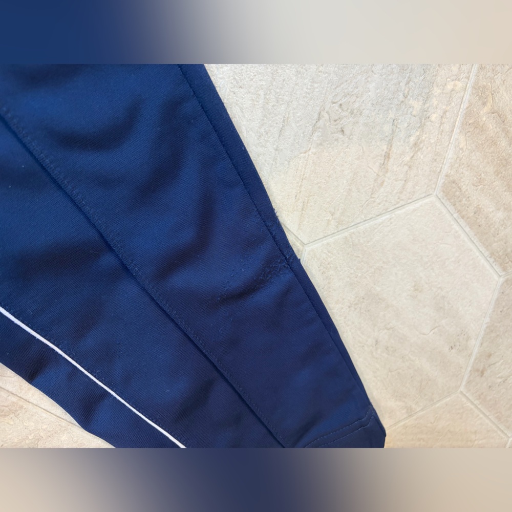 Nike‎ Women's Navy Joggers with White Stripes - Picture 5 of 6
